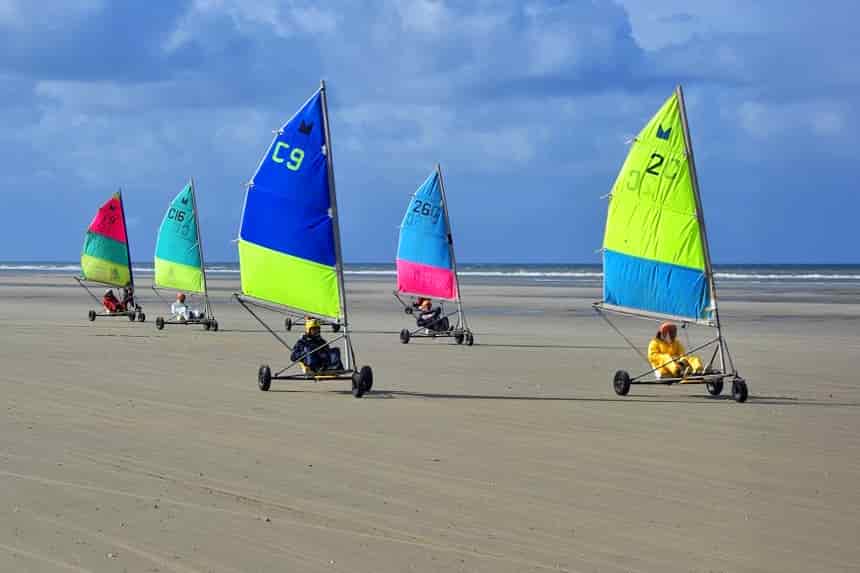 camping cote opale seances char voile