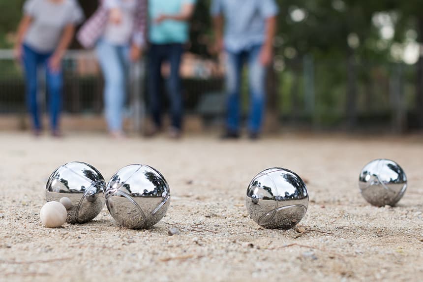 Camping de la Mer - Terrain de pétanque