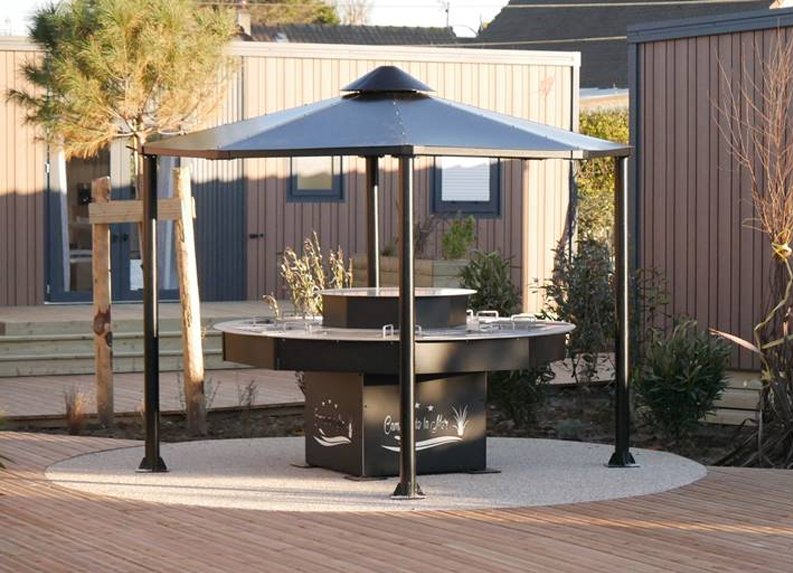 Parc VIP du Camping de la Mer à Sainte-Cécile